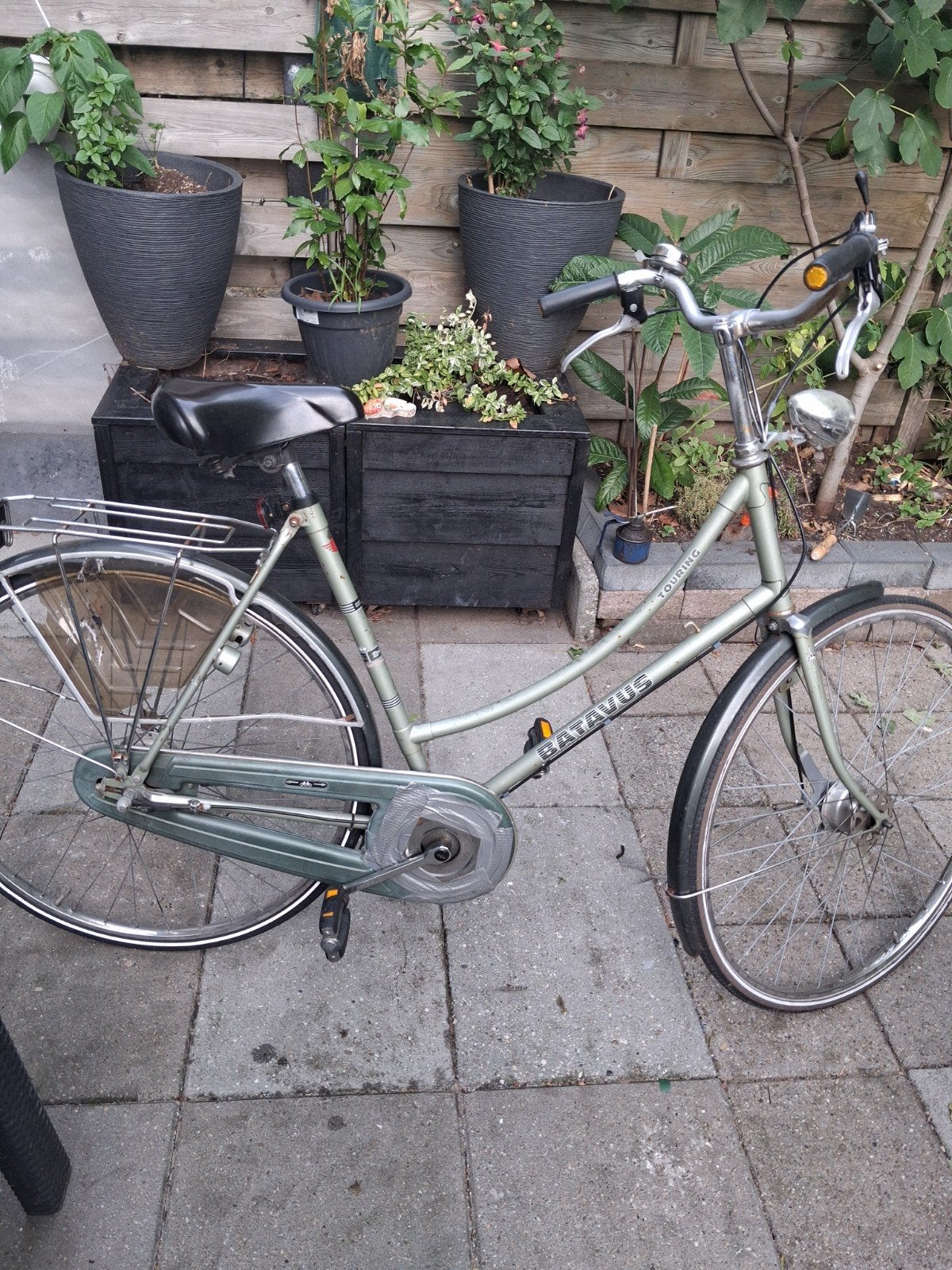 aude fiets batavus, Fietsen en Brommers, Fietsen | Dames | Omafietsen, Ophalen, Zo goed als nieuw, Versnellingen