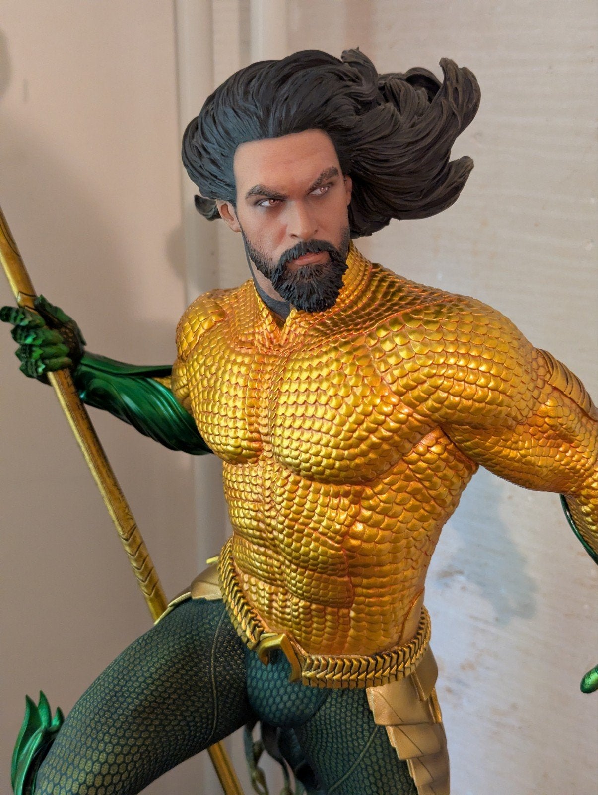 Sideshow AQUAMAN 1/4 statue., Ophalen, Zo goed als nieuw, Fantasy