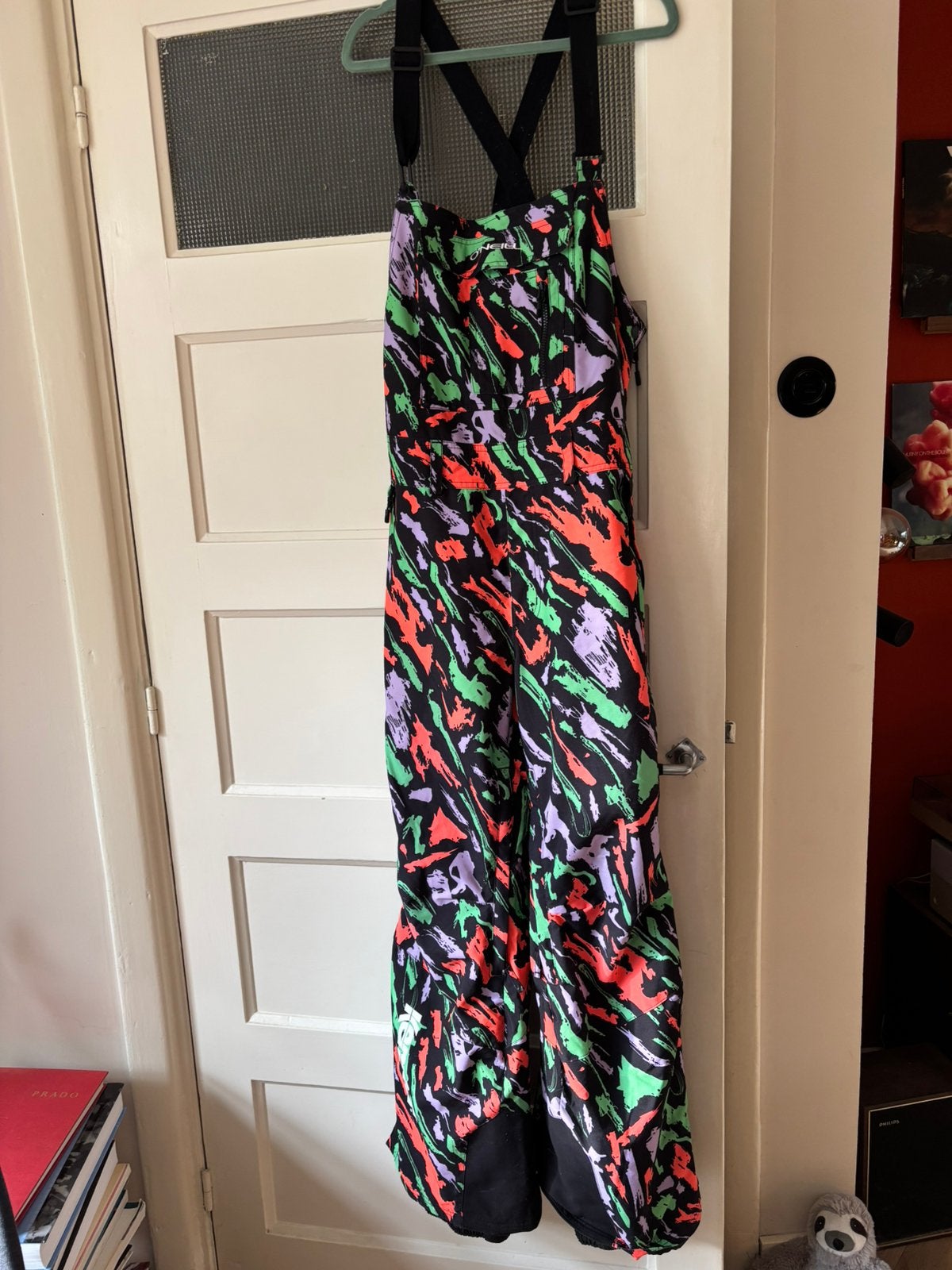 O’Neill bib snowboardbroek, Kleding | Dames, Ophalen of Verzenden, Gedragen, Maat 42/44 (L), Broek