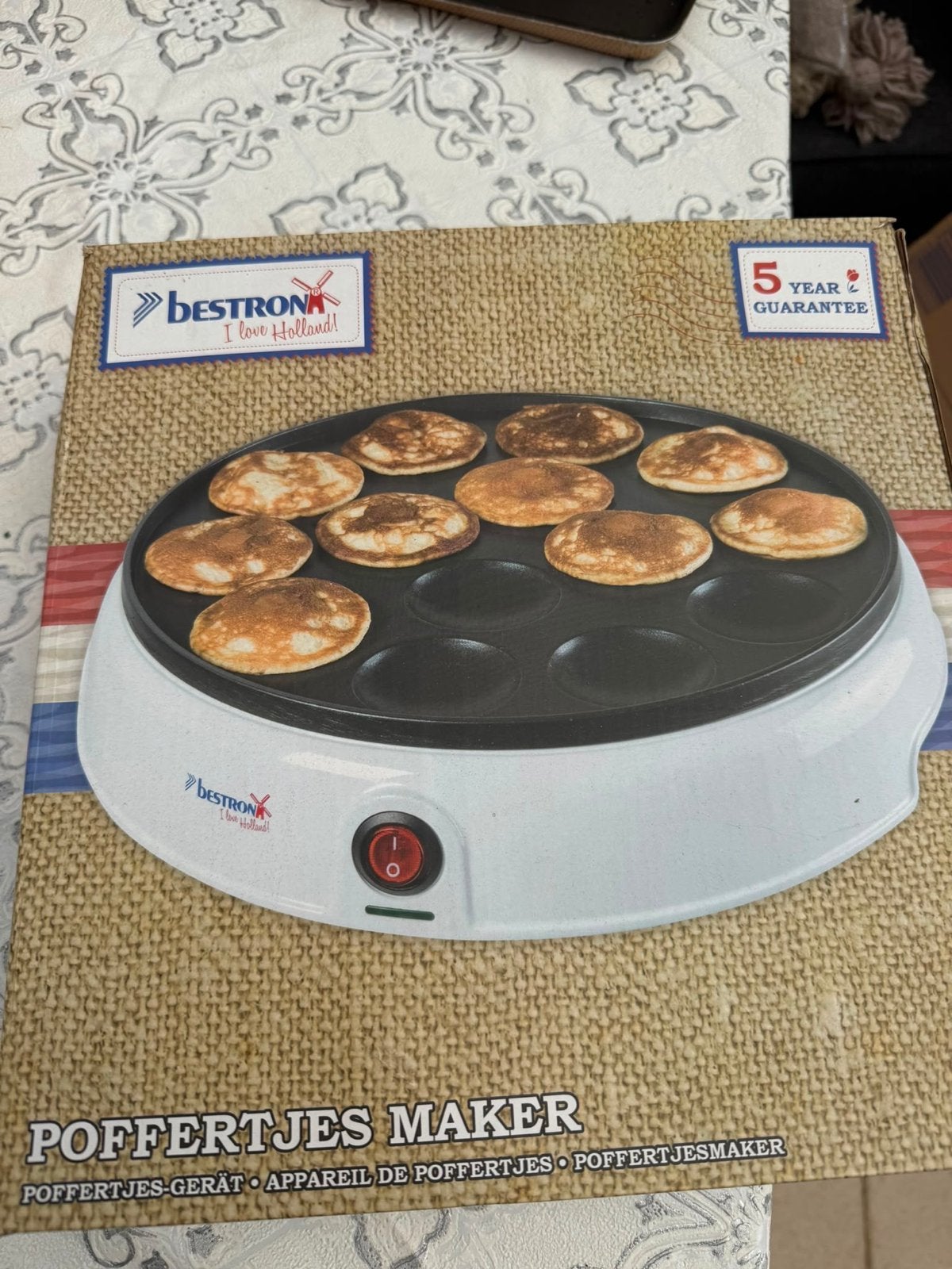 Bestron Poffertjes Maker - Nooit gebruikt!, Ophalen, Nieuw