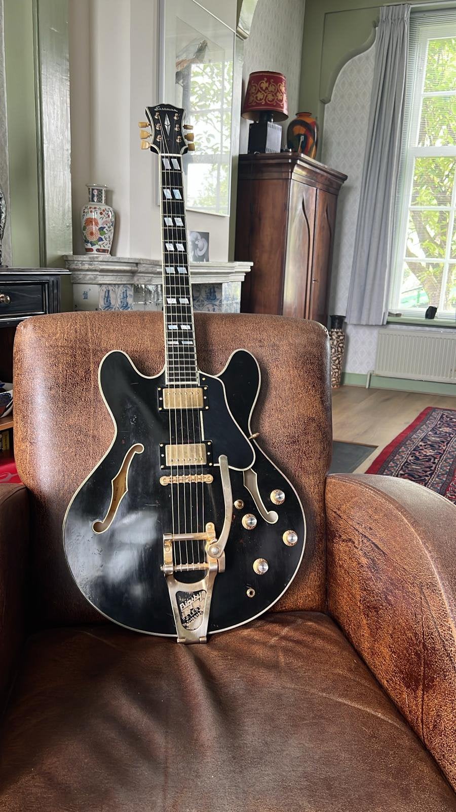 Eastman T59B/v, Ophalen, Zo goed als nieuw, Semi-solid body, Overige merken
