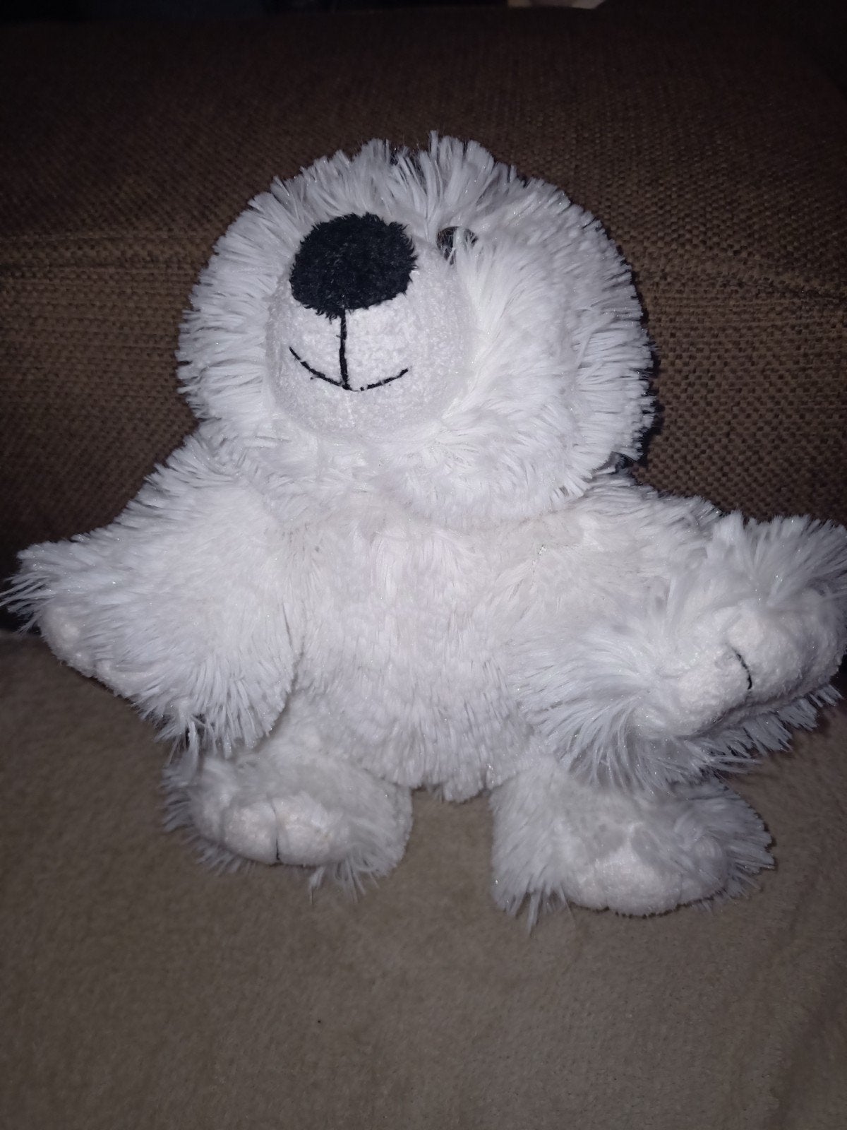 Kika kleine witte ijsbeer, oud model., Overige merken, Beer, Ophalen of Verzenden, Zo goed als nieuw