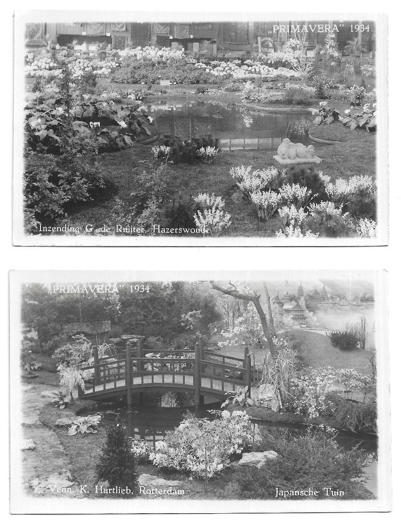 AK Rotterdam - 2 x "PRIMAVERA" 1934, Verzenden, 1940 tot 1960, Ongelopen, Zuid-Holland