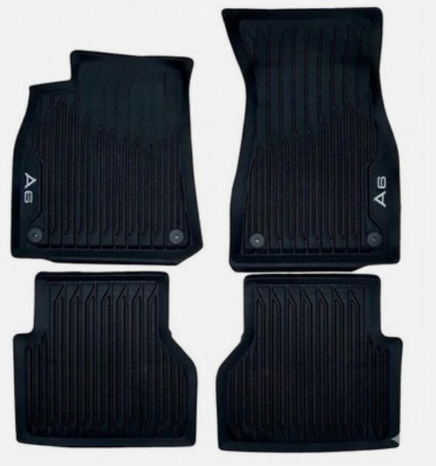Gezocht: complete set rubberen matten voor Audi A6 C8, Ophalen, Zo goed als nieuw