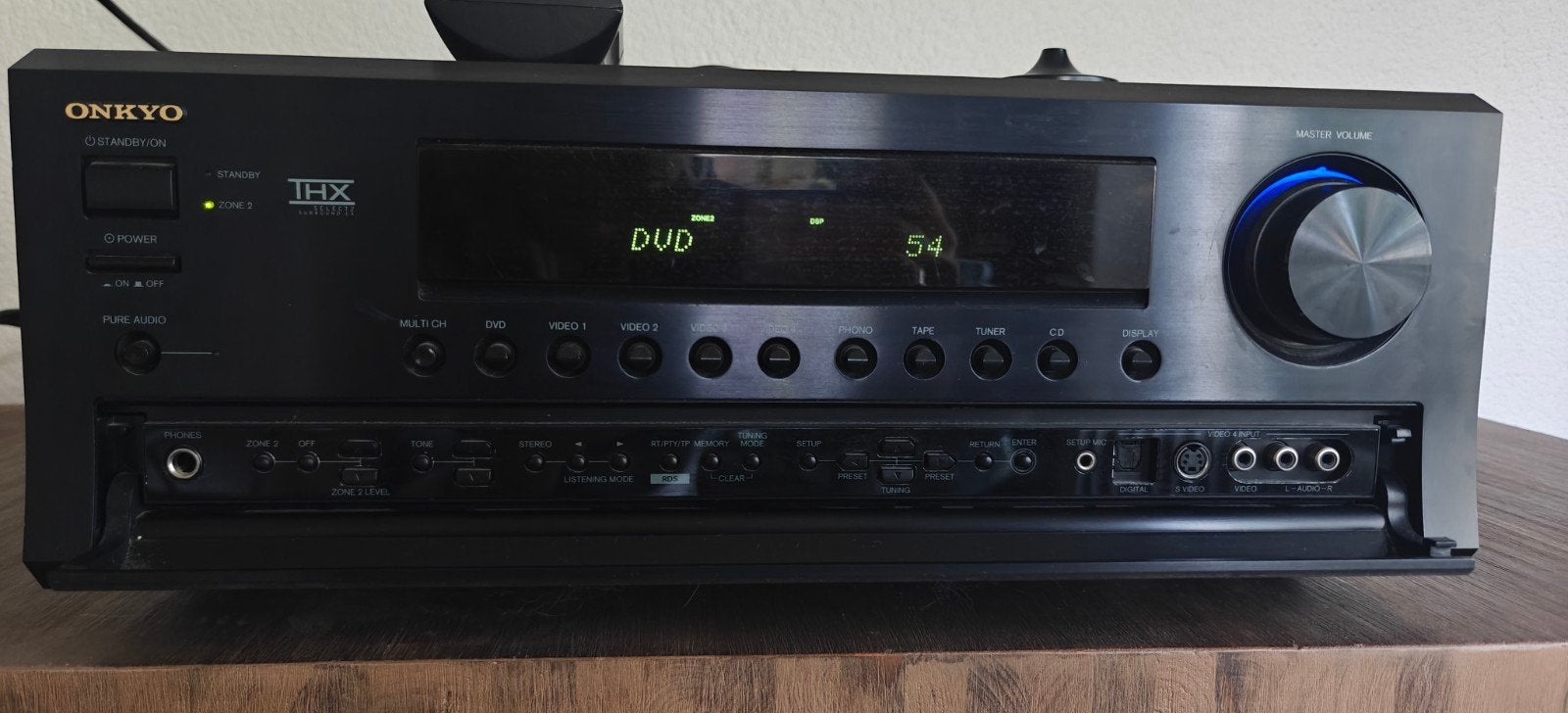 Onkyo TX-SR703E THX 7.1 AV Receiver - Moet nagekeken worden., Ophalen, Zo goed als nieuw, 120 watt of meer, Onkyo
