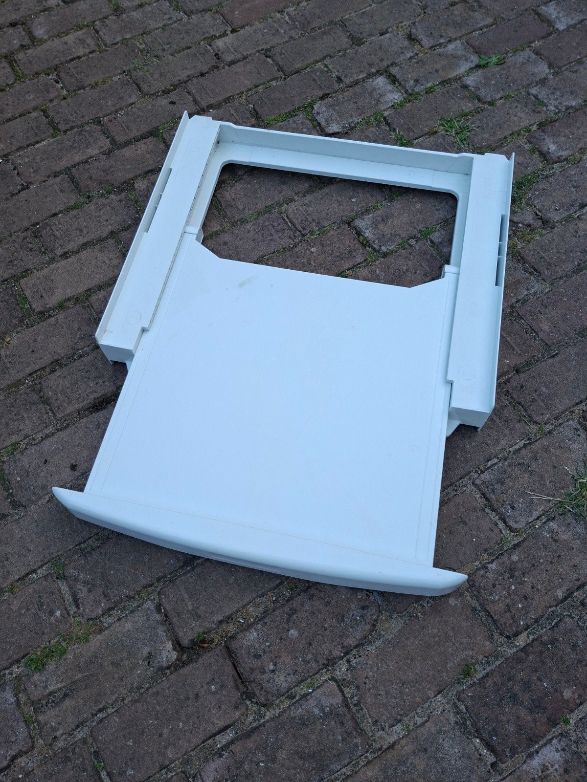 Tussenstuk wasmachine/droger met lade voor wasmand, Witgoed en Apparatuur, Onderdelen en Toebehoren, Ophalen, Gebruikt