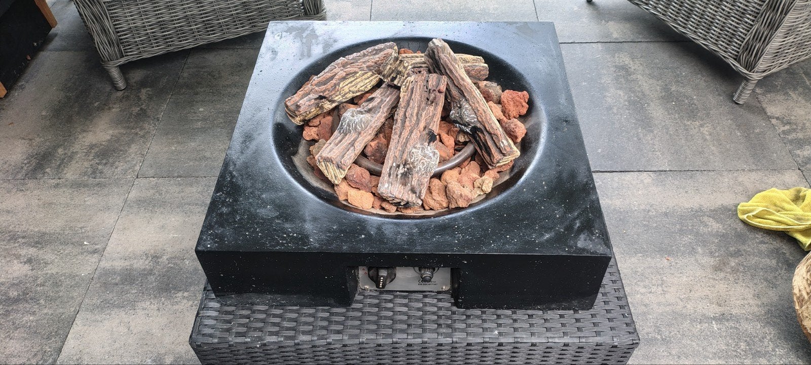 Happy Cocooning Gashaard met Glazen Windvanger, Tuin en Terras, Ophalen of Verzenden, Zo goed als nieuw
