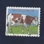 Fauna - Dieren - Koeien - Belgie - € 0,46 - gebr, Ophalen of Verzenden, Gestempeld, Dier of Natuur