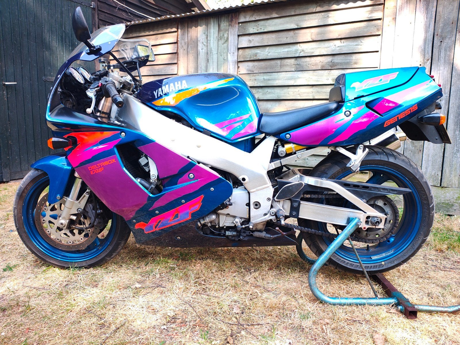 Yamaha YZF 750R uit 1994 - Goed onderhouden sportmotor, 750 cc, 4 cilinders, Motorrijbewijs A, Gebruikt
