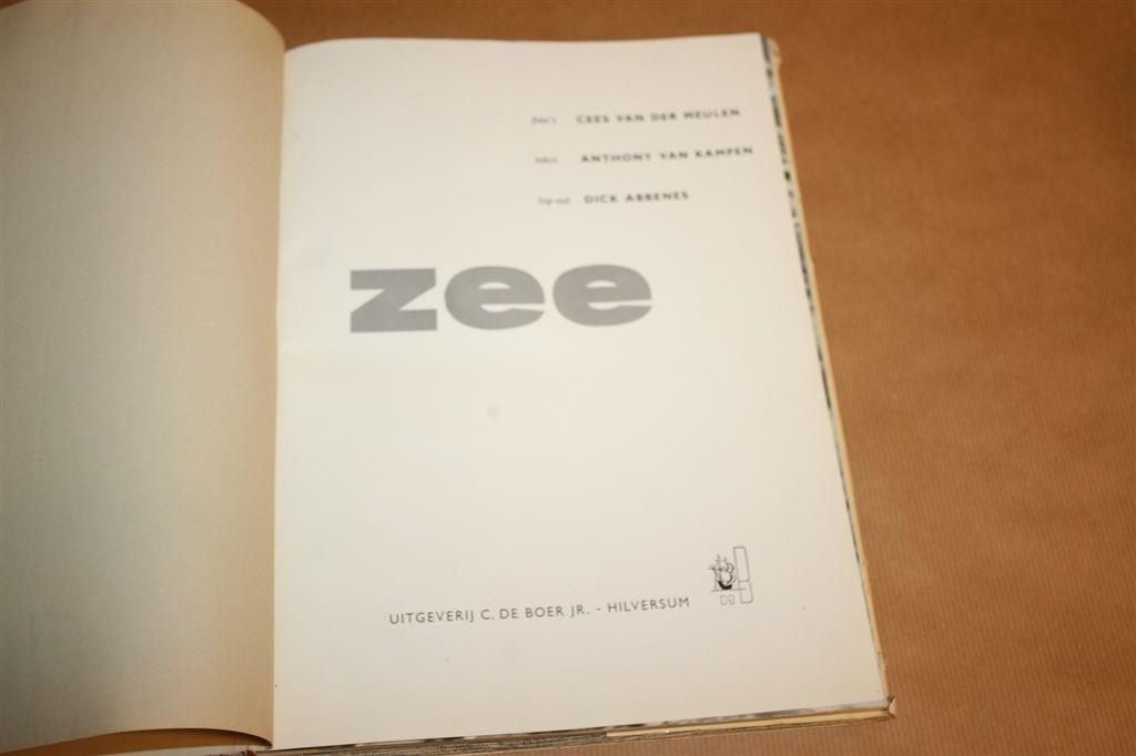 Boek. Zee - Cees van der Meulen, Anthony van Kampen, Gebruikt, N.v.t., N.v.t., Ophalen of Verzenden