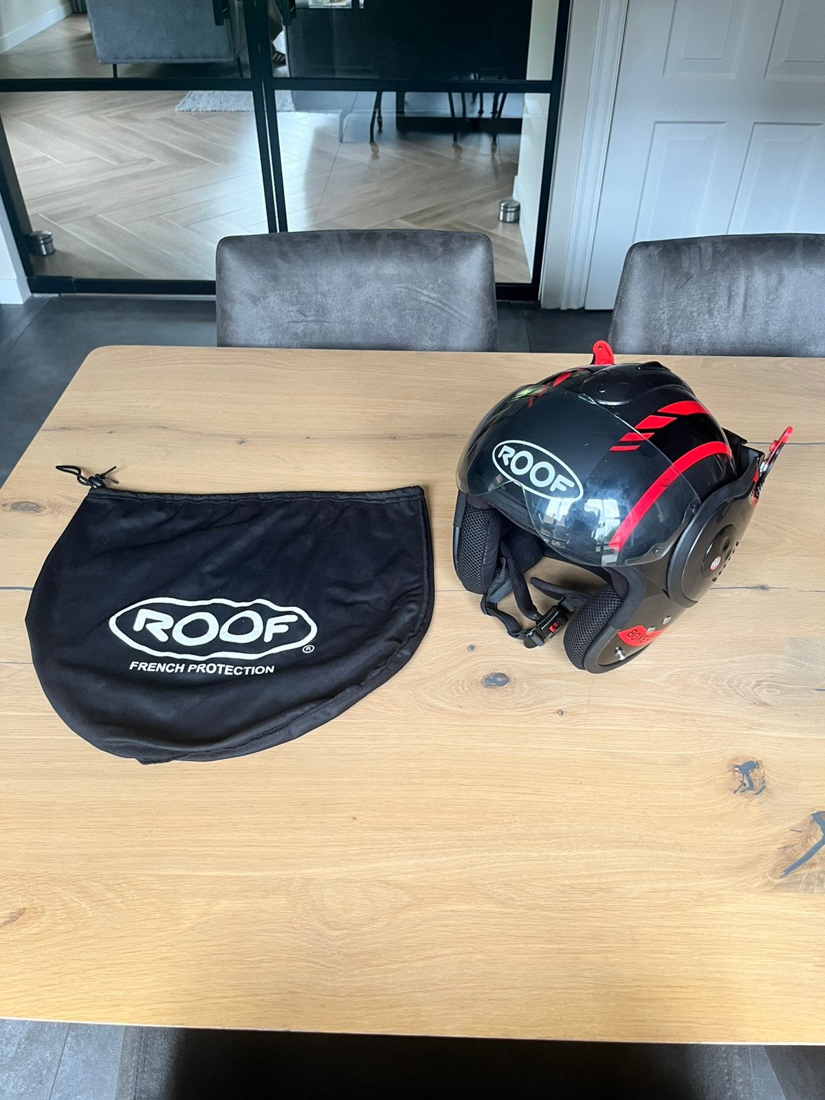 Roof boxer v8 LP20, Ophalen, Tweedehands, Systeemhelm, Overige merken