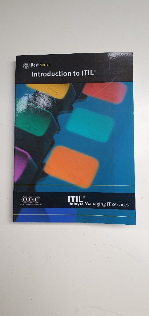 Introduction to ITIL, Boeken, Ophalen of Verzenden, Zo goed als nieuw, Office of government commerce, Beta