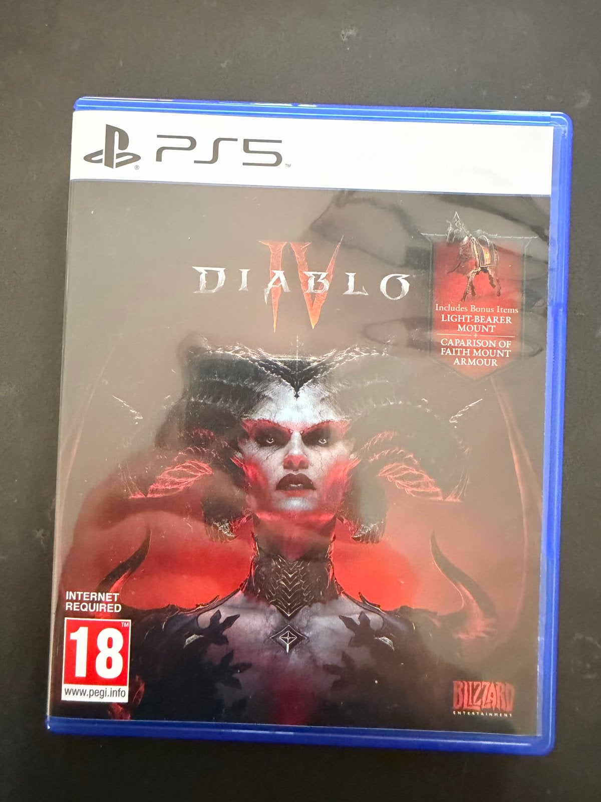 Diablo IV PS5 - Gebruikt, Spelcomputers en Games, Ophalen, Online, Gebruikt, Vanaf 18 jaar
