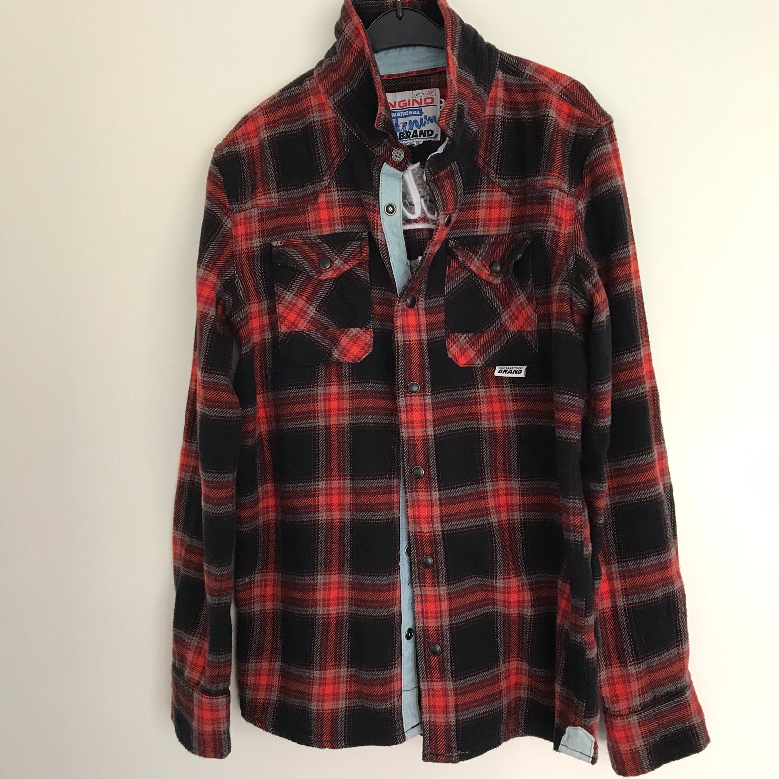 Leuk bouwvakkers print overhemd maat 152, Ophalen, Nieuw, Jongen, Overhemd of Blouse