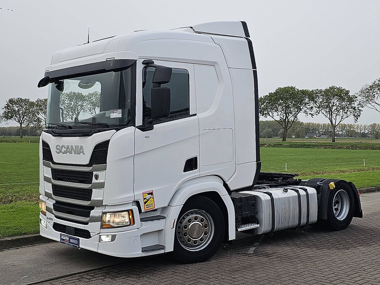 SCANIA R410 R410 A 4X2 LB, CR20N, LED LIGHTS, Auto's, Automaat, Euro 6, Scania, Wit