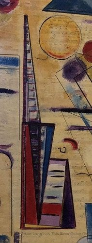 Kunsthandel Gennep - "Music Is Life", Antiek en Kunst, Ophalen of Verzenden, Hout, Gesigneerd, Gemengde techniek