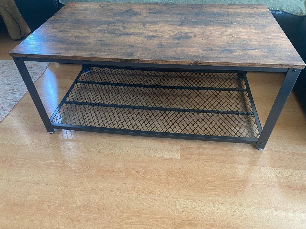 coffee table, 50 tot 100 cm, Zo goed als nieuw, Eikenhout, Rechthoekig