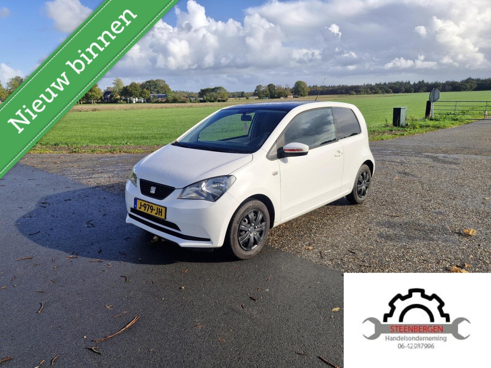 Seat Mii 1.0 Style, Auto's, Voorwielaandrijving, Euro 5, Stof, Gebruikt