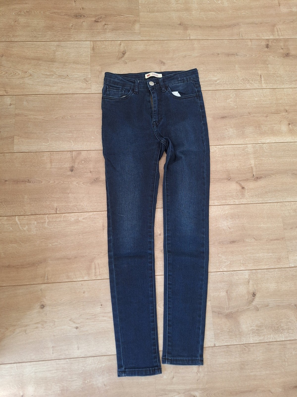 Levi's 720 High Rise Super Skinny Jeans - Maat 140, Broek, Meisje, Ophalen of Verzenden, Zo goed als nieuw