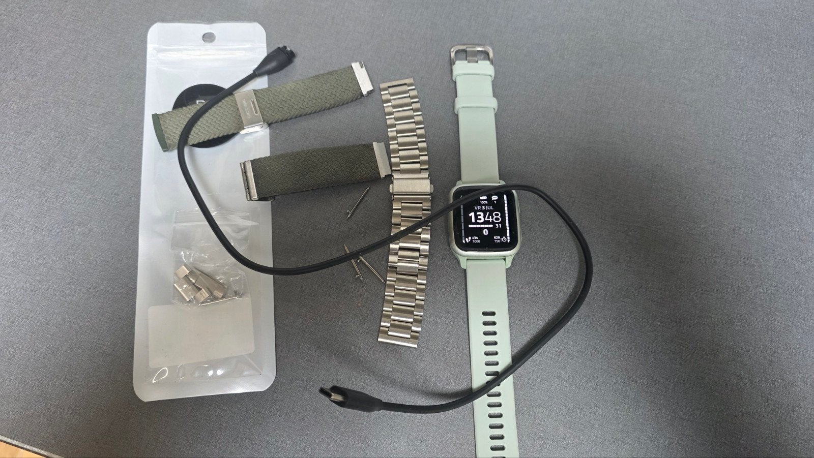 Garmin venu sq 2 mintgroen, Ophalen