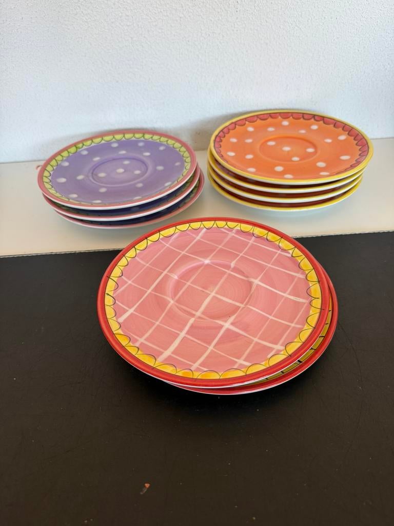 9 schotels blond Amsterdam, Huis en Inrichting, Keuken | Servies, Blond Amsterdam, Ophalen of Verzenden, Zo goed als nieuw, Kop(pen) en/of Schotel(s)