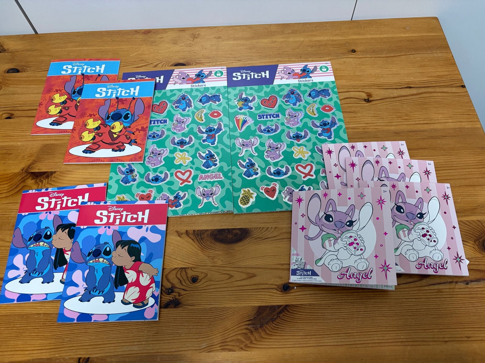 Disney Stitch & Angel Sticker- en Kleurboeken Set, Verzamelen, Ophalen of Verzenden, Nieuw, Strip of Tekenfilm