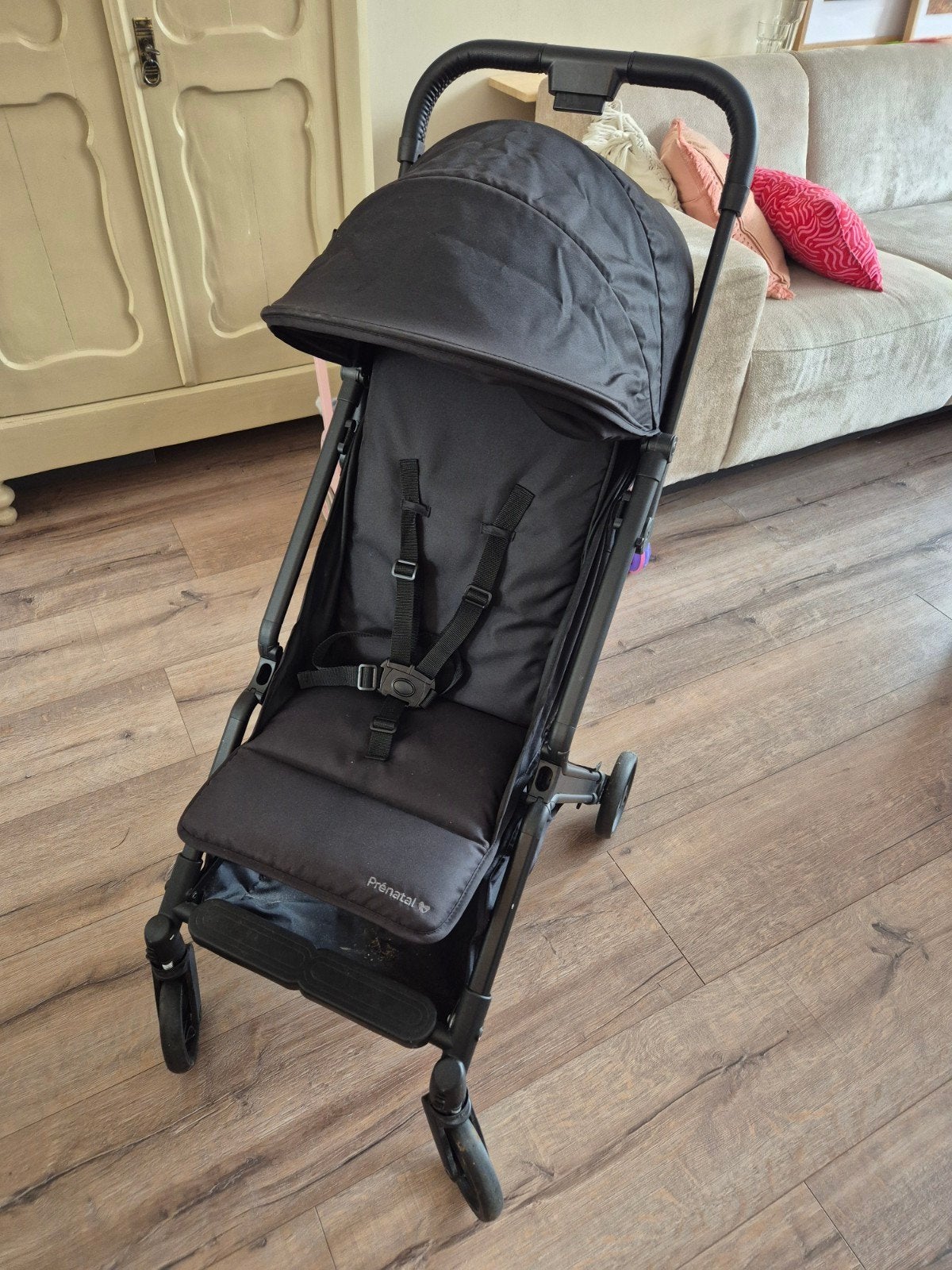 Prenatal inklapbare buggy, Ophalen, Zo goed als nieuw, Overige merken, Verstelbare rugleuning