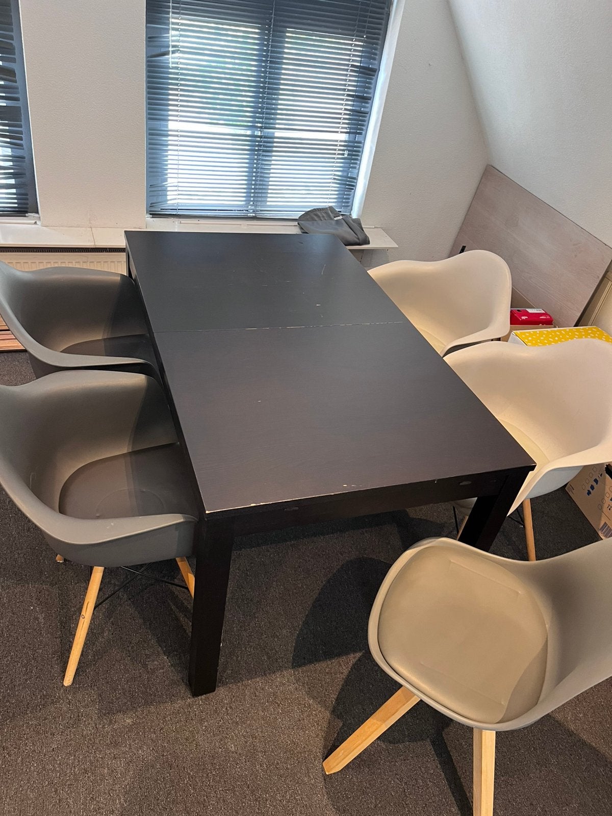 Eettafel, Huis en Inrichting, Tafels | Eettafels, Ophalen of Verzenden, Rechthoekig, 100 tot 150 cm, 50 tot 100 cm