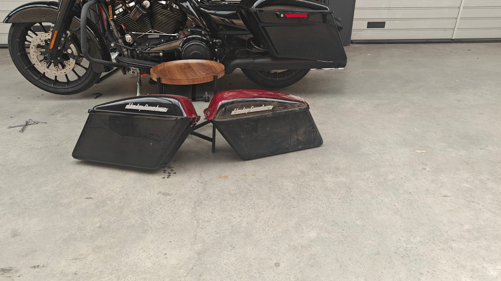 Harley-Davidson zijkoffers, Motoren, Ophalen of Verzenden, Gebruikt