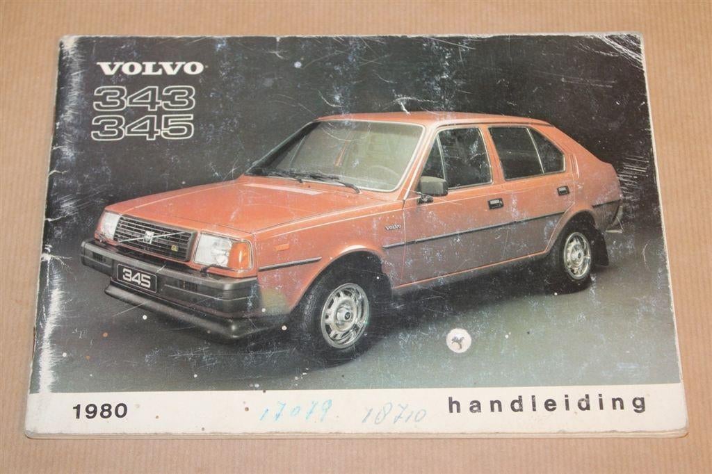 Handleiding Volvo 343 en 345 - 1980, Ophalen of Verzenden