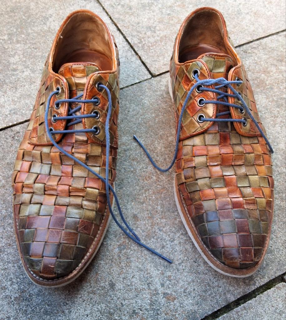 Melvin & Hamilton Gevlochten Leren Schoenen, Kleding | Heren, Schoenen, Ophalen of Verzenden, Bruin