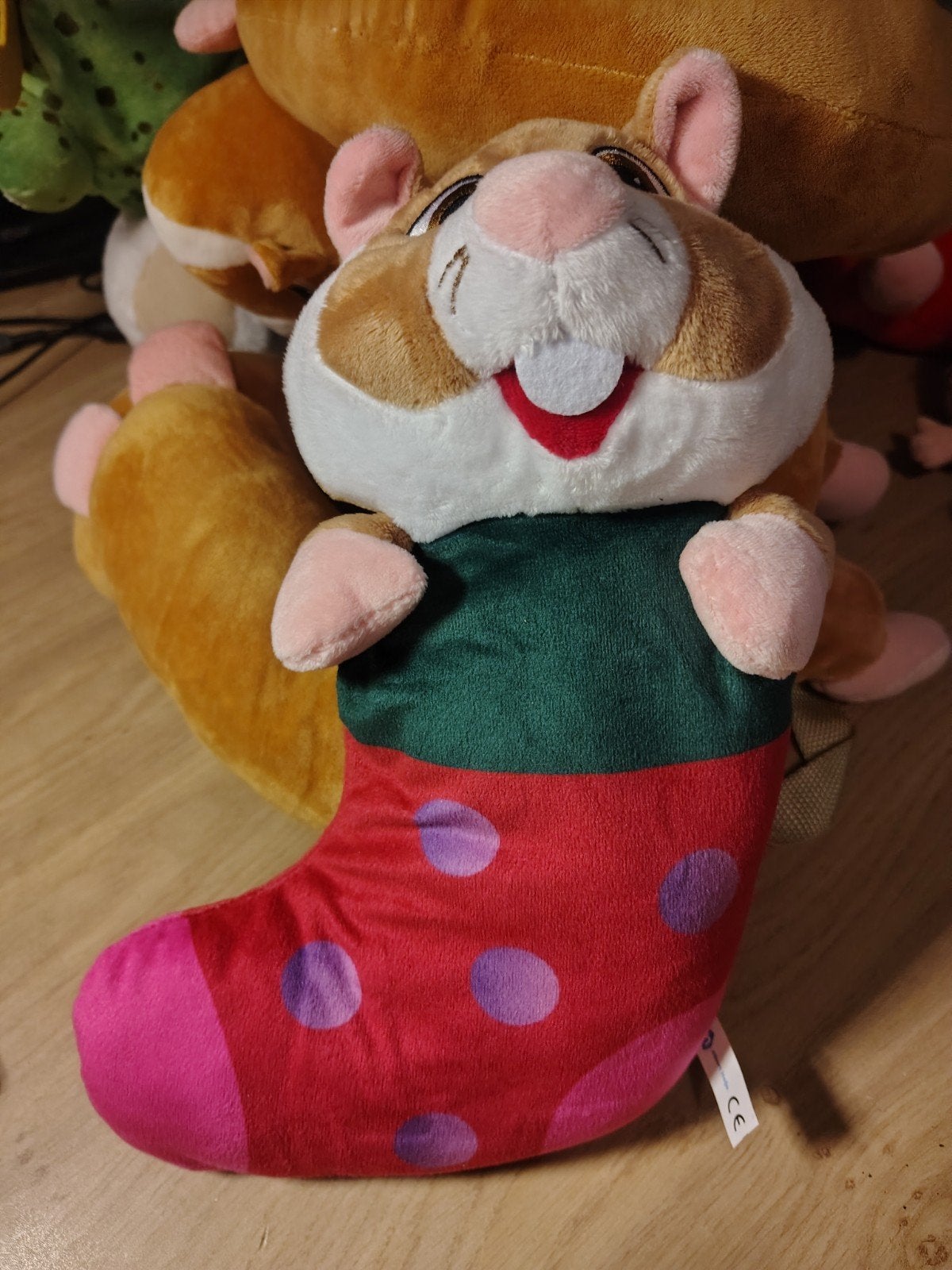 AH Hamster Kerstsok, Ophalen of Verzenden, Zo goed als nieuw, Overige typen