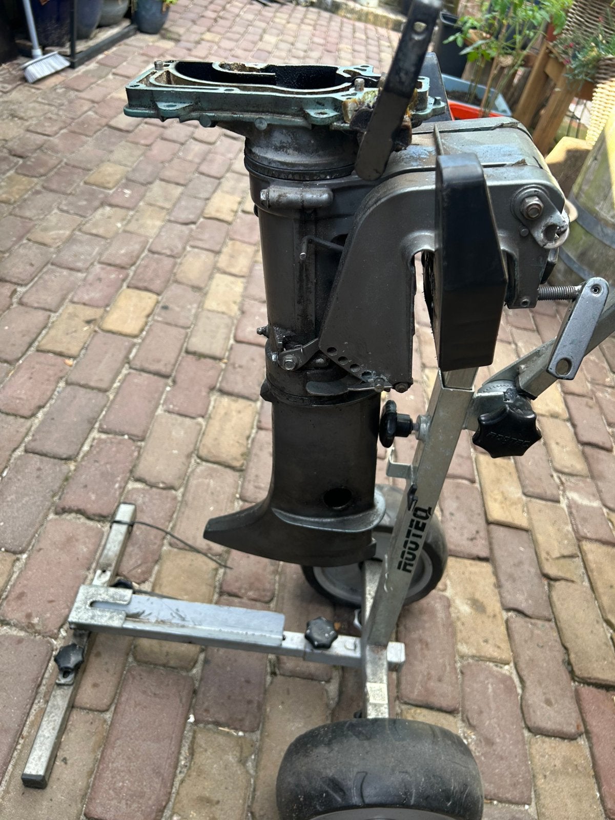 Bracket mariner/yamaha 4/5pk 2takt, Ophalen of Verzenden, Zo goed als nieuw, Motor en Techniek