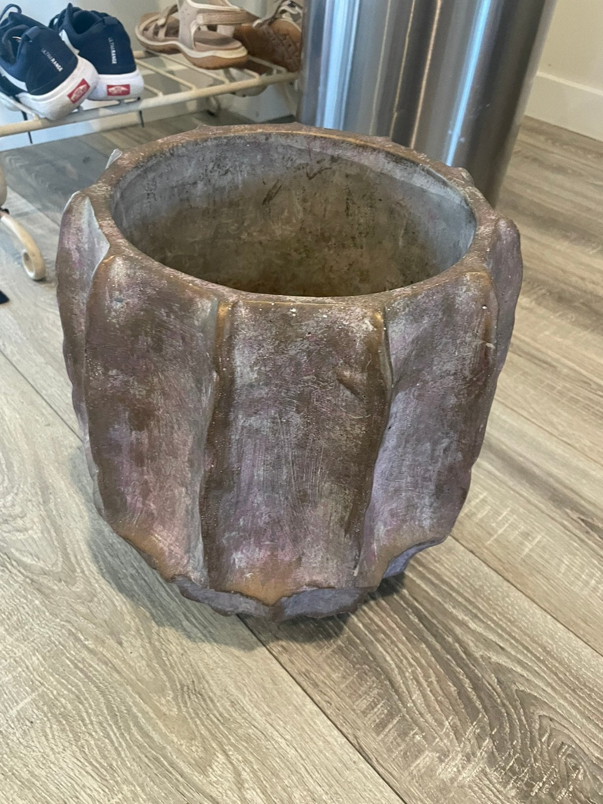 Bloempot ptmd collectie, Ophalen, Kunststof, Minder dan 30 cm, Rond