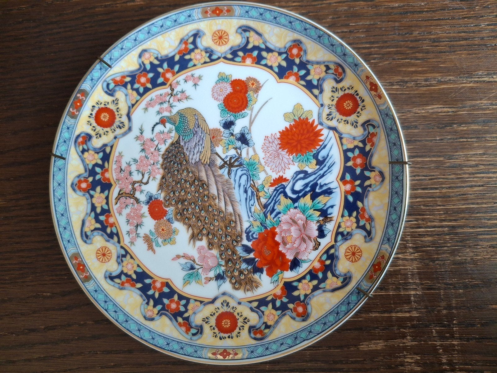 japans porselein wandbordje imari, Antiek en Kunst, Ophalen of Verzenden
