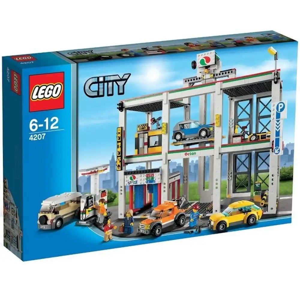 Lego City 4207 Garage - Complete set met handleiding, Lego, Ophalen of Verzenden, Compleet, Complete set