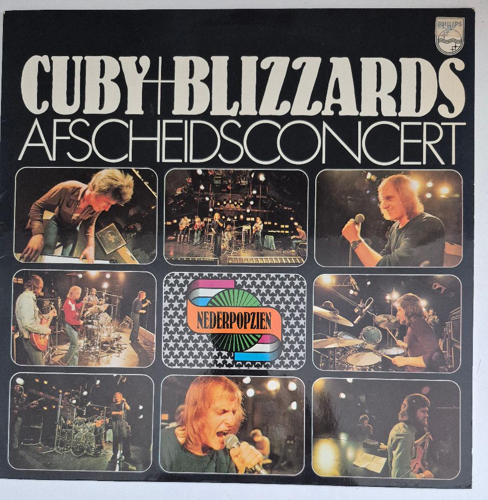 Cuby + Blizzards. Afscheidsconcert. MONO., Cd's en Dvd's, Vinyl | Pop, Zo goed als nieuw, Fotohoes, Inclusief binnenhoes, 12 inch