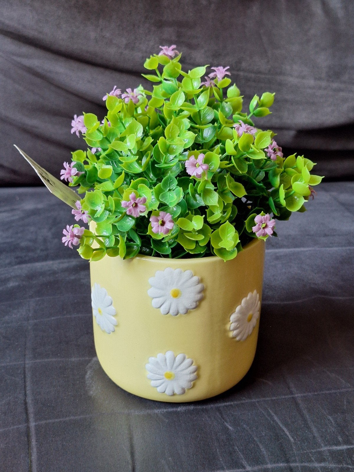 Kunstplantje In Keramische Pot, Kunstplant, Nieuw, Ophalen of Verzenden, Kunststof
