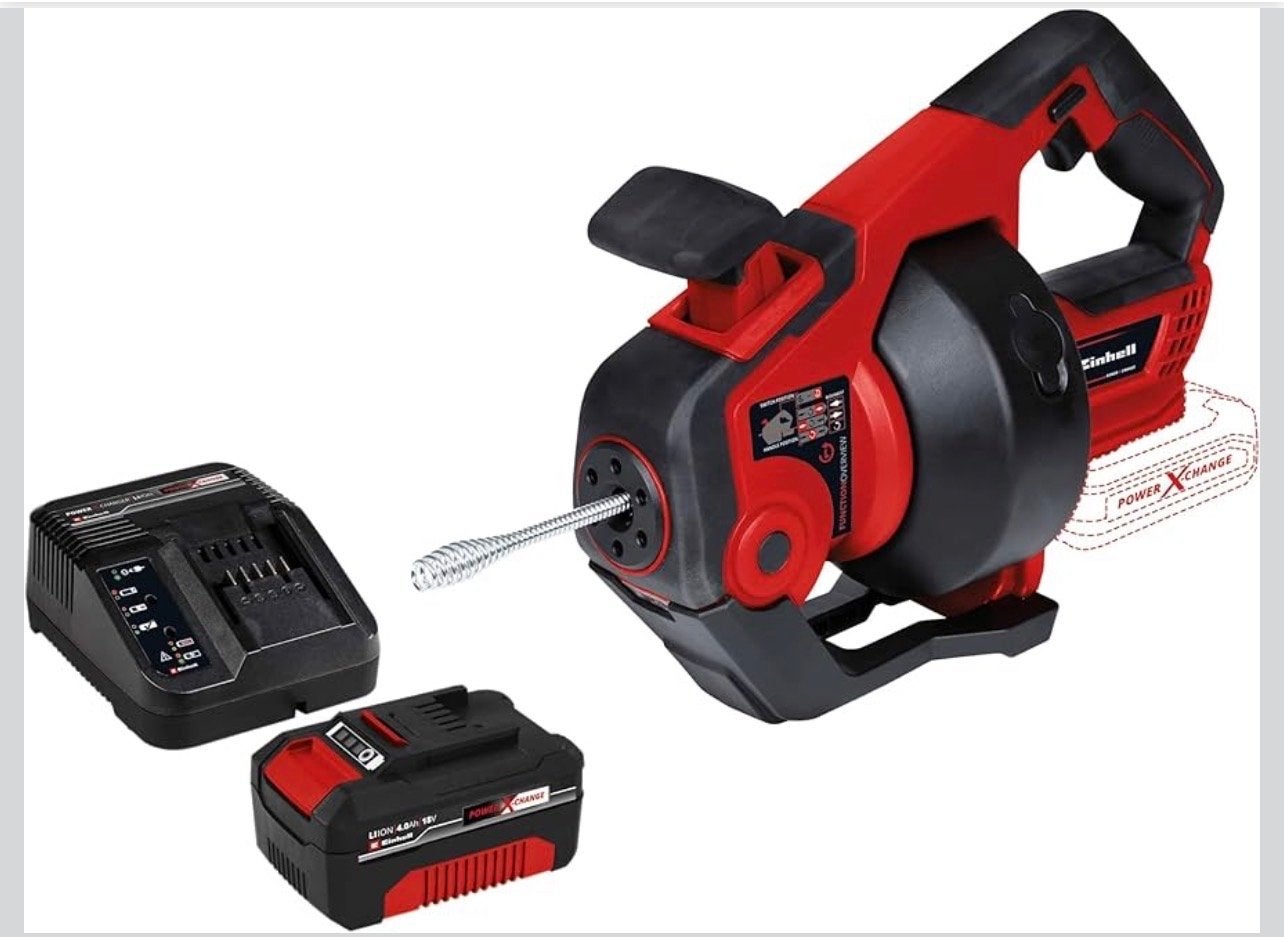 Einhell Accu Ontstopper - Krachtige Oplossing voor Verstoppi, Decoupeerzaag, Ophalen of Verzenden, Zo goed als nieuw, 30 tot 70 mm