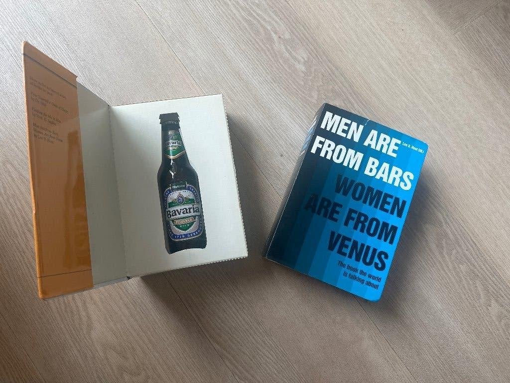 Bavaria “boek” met biertje | Collectors item, Verzamelen, Biermerken, Ophalen of Verzenden, Gebruikt, Overige typen, Bavaria