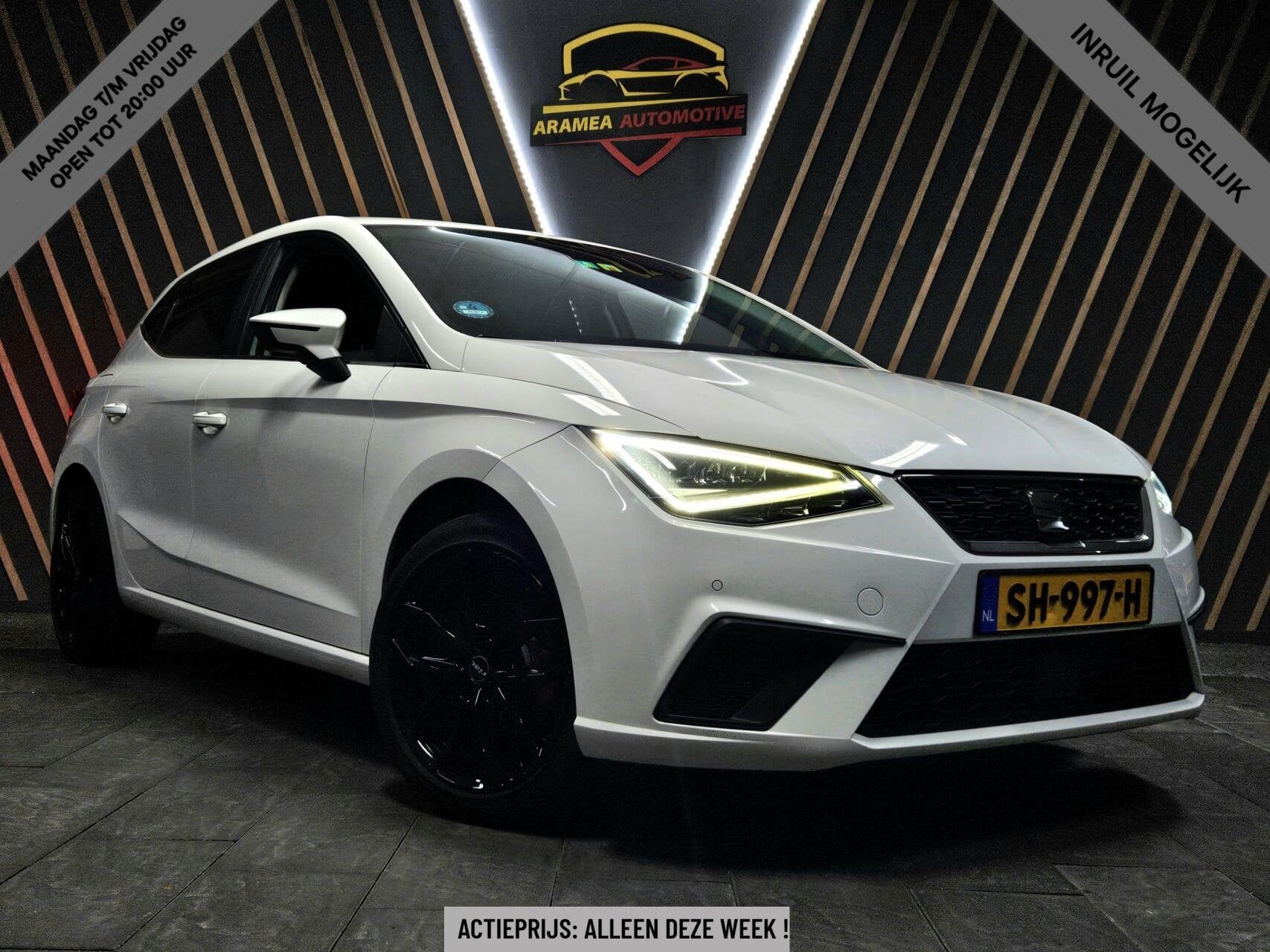 Seat Ibiza 1.0 TSI|LED|CARPLAY|ACC|CAMERA|Parkeer sensoren, Auto's, Euro 6, 116 pk, Origineel Nederlands, Bedrijf