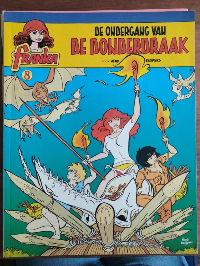 Franka - De Ondergang van de Donderdraak (deels 8), Boeken, Stripboeken, Zo goed als nieuw, Eén stripboek, Ophalen of Verzenden