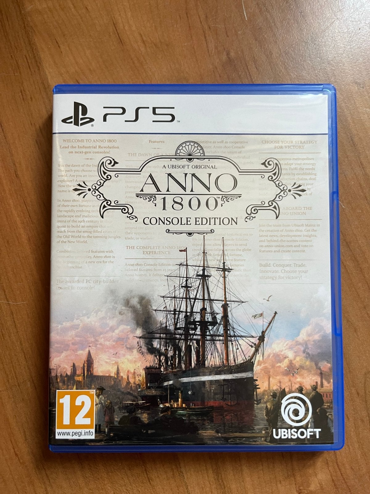 Anno 1800 Console Edition PS5 - Strategie & Constructie, Ophalen, Online, 1 speler, Zo goed als nieuw