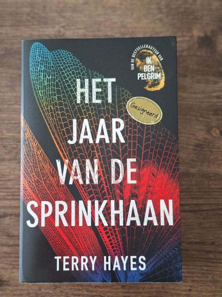 Het jaar van de sprinkhaan (gesigneerd), Boeken, Ophalen of Verzenden, Gelezen, Terry Hayes