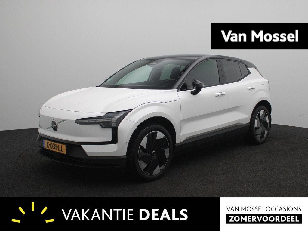 Volvo EX30 Single Motor Extended Range Ultra 69 kWh | Apple, Auto's, Volvo, Achterwielaandrijving, Gebruikt, Leder en Stof, Wit