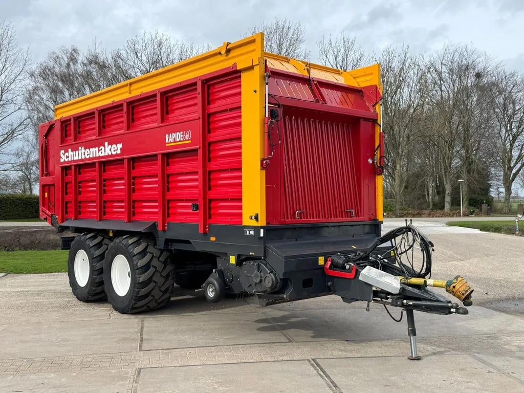 Schuitemaker R 660 S Opraapwagen Ladewagen NETTE STAAT, Zakelijke goederen, Agrarisch | Werktuigen, Overige, Oogstmachine
