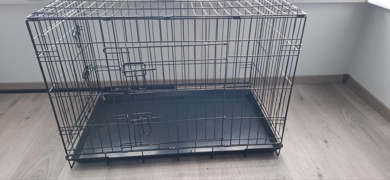 Hondenbench zwart, Ophalen, Gebruikt