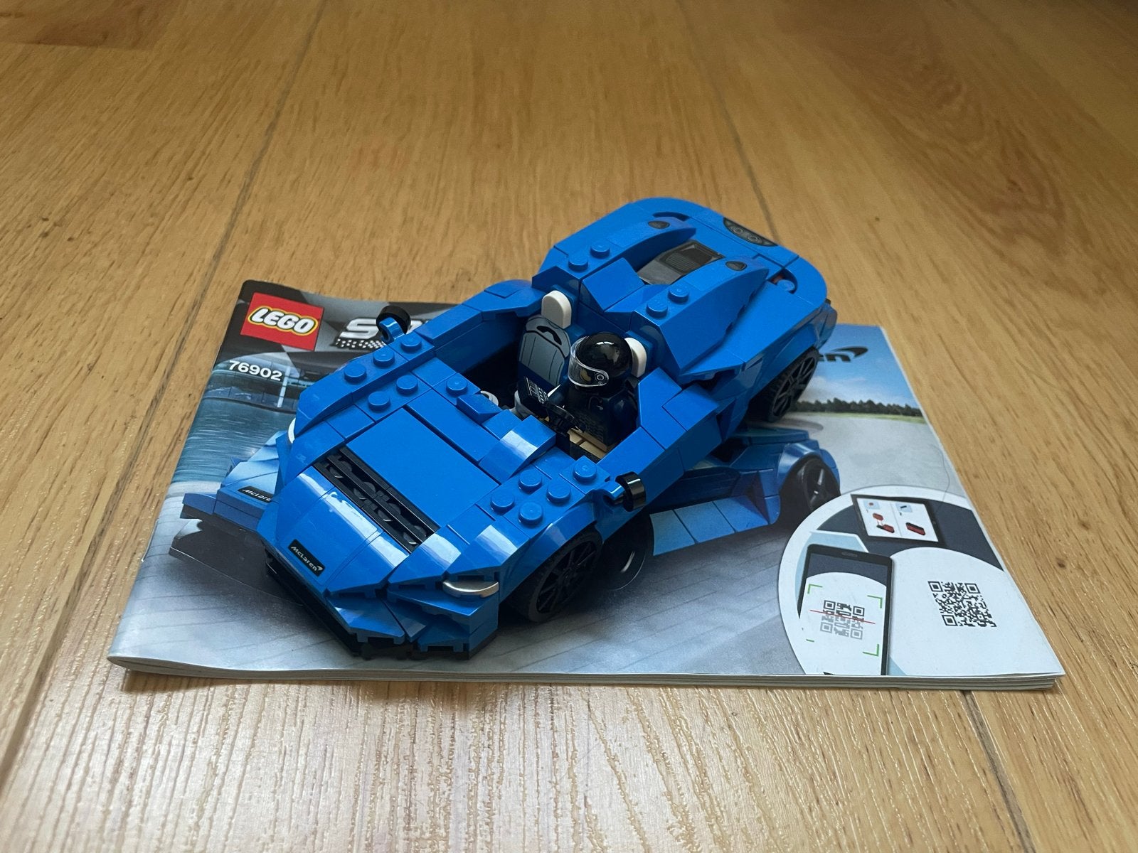 LEGO Speed Champions McLaren Elva (76902), Ophalen of Verzenden, Zo goed als nieuw, Overige merken