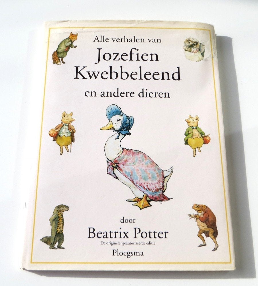 Vintage boek M3955: Alle verhalen v. Jozefien Kwebbeleend 5+, Ophalen of Verzenden, Gelezen, Beatrix Potter, Prentenboek