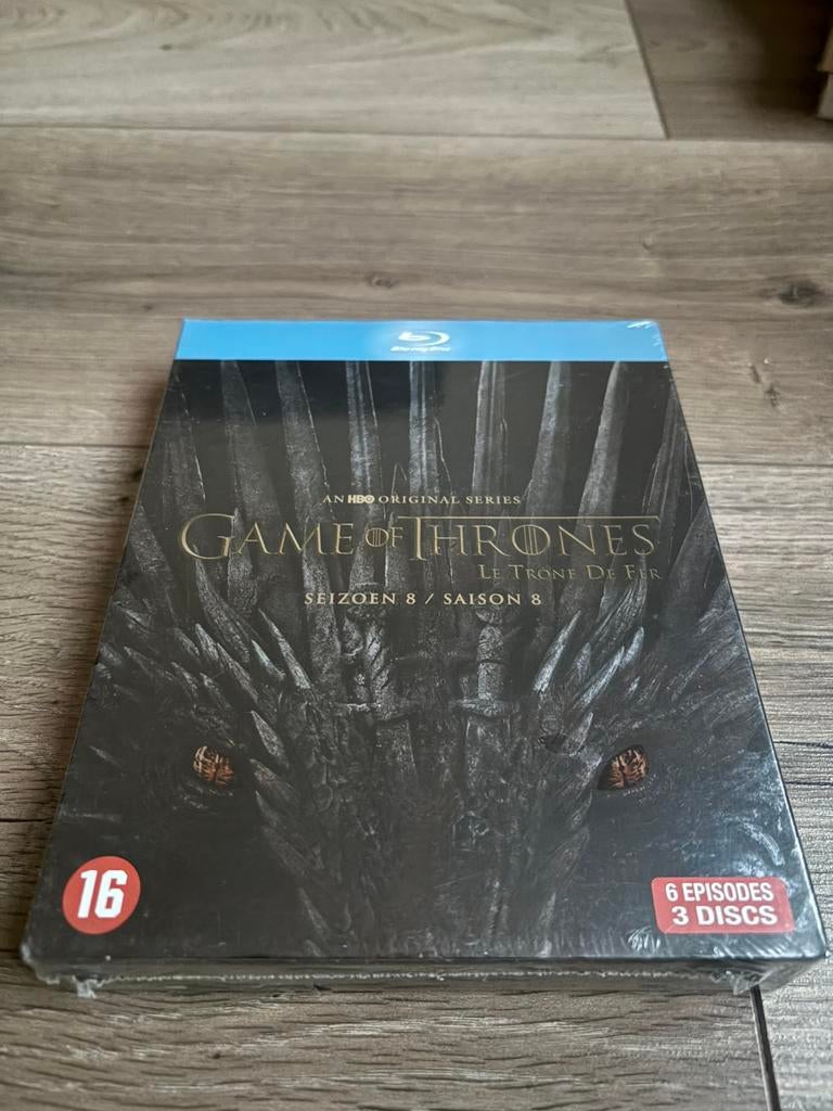 Game of Thrones blu ray seizoen 8 *Nieuw in plastic*, Cd's en Dvd's, Blu-ray, Ophalen of Verzenden, Zo goed als nieuw, Tv en Series